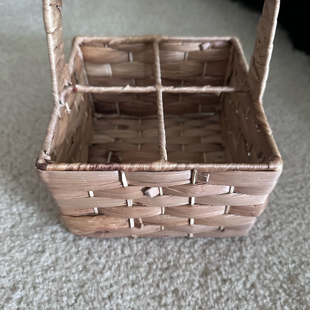 Woven Basket with Handle
